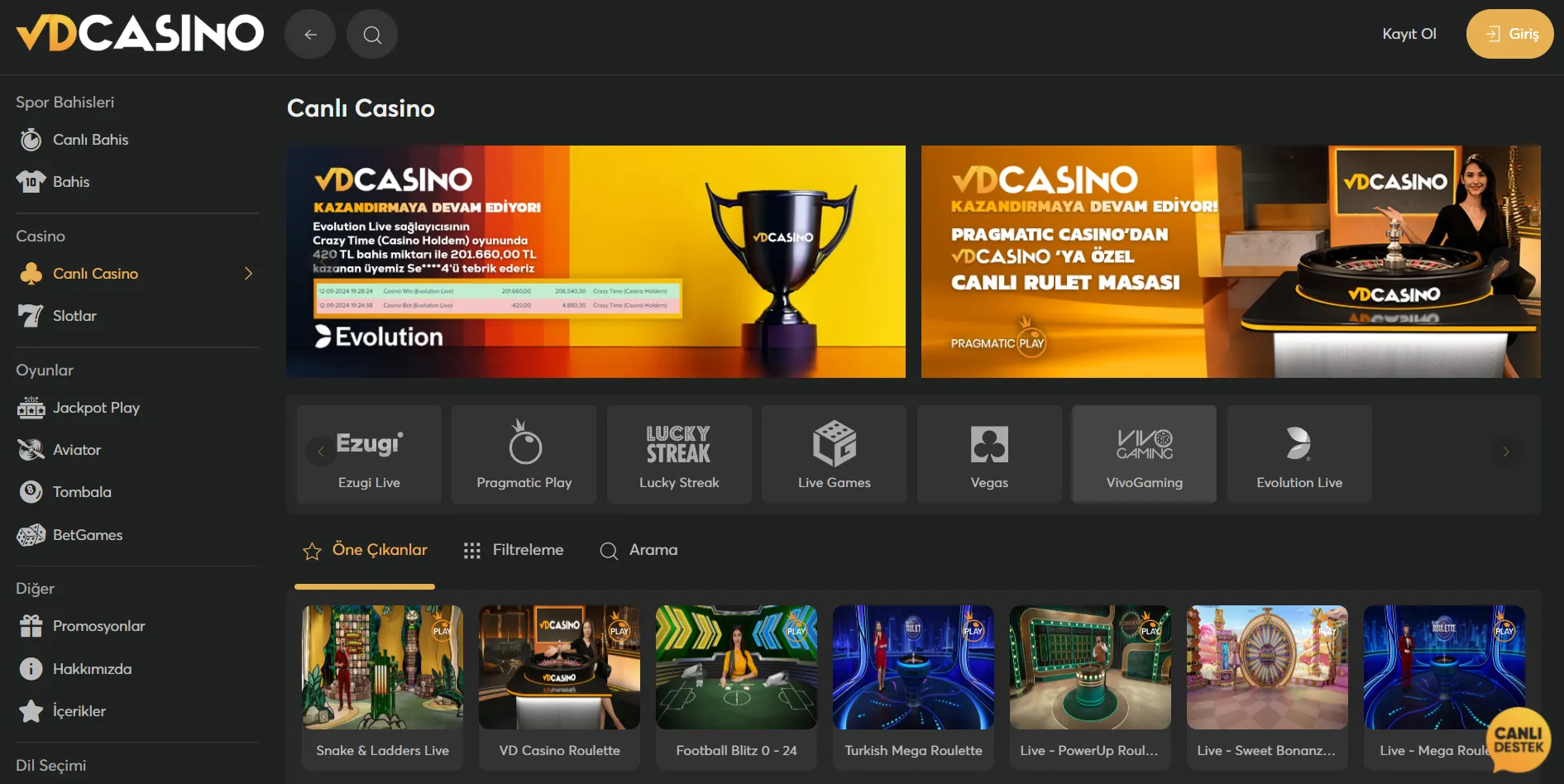 VDcasino